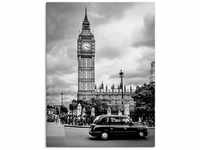 Art-Land London Taxi und Big Ben 45x60cm
