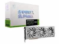 MSI GeForce RTX 4070 Ti SUPER 16G GAMING X SLIM WHITE Grafikkarte