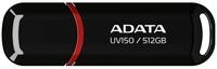 ADATA UV150 512 GB, USB-Stick schwarz/rot, USB-A 3.2 Gen 1 USB-Stick