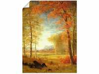 Artland Wandbild Herbst in Oneida County, New York., Felder (1 St), als...