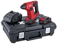 Flex Akku-Bohrhammer FHE 1-16 18.0-EC, 18 V, max. 810 U/min, (Set inkl. 2 Akkus)