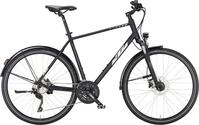 KTM Crossrad KTM Avenza Cross Street Herren schwarz 2025, 30 Gang Shimano Deore