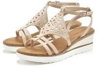 LASCANA Sommerschuh, offener Schuh, Sandale, Keilsandalette, Sandalette mit
