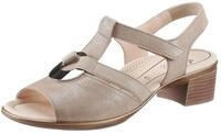 Ara LUGANO Sandalette, Sommerschuh, Sandale, Blockabsatz, mit Gummizug und