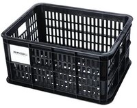 Basil Fahrradkorb Basil Crate S Fahrradkiste schwarz, 17,5 Liter, recycelter