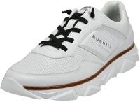 bugatti Slip-On Sneaker, Freizeitschuh, Halbschuh, Slipper mit Kontrast-Rahmenbesatz