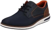 Sneaker RIEKER, Herren, Gr. 47, blau, Synthetik, Schuhe Sneaker, mit kontrastfarbener