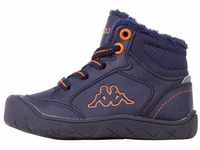 Kappa Sneaker - mit praktischem Reißverschluss auf der Innenseite, blau|orange