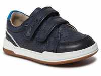 Clarks Sneakers Fawn Solo T 261589886 Navy Leather Sneaker