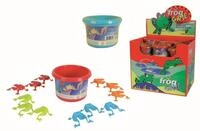 Androni H&uuml;pfspielzeug Frog Game, Frosch H&uuml;pfspiel 12 cm