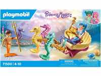 Playmobil® Konstruktions-Spielset Meeresbewohner mit Seepferdchenkutsche...
