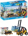 Playmobil&reg; PLAYMOBIL&reg; 71528 Gabelstapler mit Fracht Spielbausteine