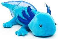 Uni-Toys Kuscheltier Axolotl - verschiedene Farben - 32 cm (L&auml;nge) - Pl&uuml;sch,