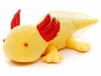 Uni-Toys Kuscheltier Axolotl - verschiedene Farben - 32 cm (Länge) - Plüsch,