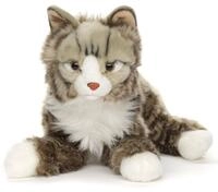 Uni-Toys Kuscheltier Norwegische Waldkatze - 46 cm (L&auml;nge) - Pl&uuml;sch-Katze -