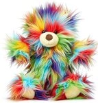 Uni-Toys Kuscheltier "Pipbuch" Gute-Laune-Teddy - 23 cm - Teddyb&auml;r, Pl&uuml;sch-B&auml;r,