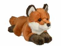 Uni-Toys Kuscheltier Fuchs - liegend (24 cm) oder sitzend (25 cm) - Plüsch,