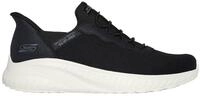 Skechers Skechers Bobs Squad Chaos Daily Hype Black Knit/ White Sneaker