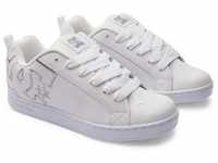 DC Shoes DC Shoes Court Graffik White/M Silver Sneaker
