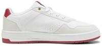 PUMA Puma Court Classic White-Vapor Gray-Club Red Sneaker