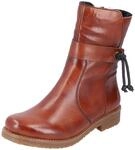 Winterstiefelette RIEKER, Damen, Gr. 36, rot (rotbraun), Lederimitat, Schuhe