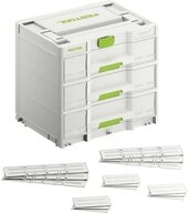FESTOOL Transportbeh&auml;lter Systainer SYS3-SORT/3 M 337 Transportkiste (L x B x...