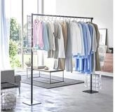 Yamazaki W&auml;schest&auml;nder Tower Design Kleiderst&auml;nder mobil freistehend