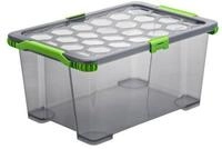 ROTHO Aufbewahrungsbox Evo Total Protection stapelbare 44l Aufbewahrungskiste mit