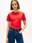 Tommy Hilfiger Kurzarmshirt REG CORP LOGO C-NK SS Baumwolle