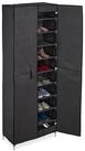 relaxdays Stoffschrank Schuhschrank Stoff 30 Paar Schuhe Anthrazit