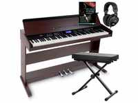 FunKey Digitalpiano DP-88 II E-Piano mit 88 anschlagsdynamische Tasten (Spar-Set