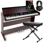 FunKey Digitalpiano DP-88 II E-Piano mit 88 anschlagsdynamische Tasten (Spar-Set,