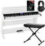 FunKey Digitalpiano DP-88 II E-Piano mit 88 anschlagsdynamische Tasten (Spar-Set,