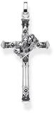 THOMAS SABO Kettenanh&auml;nger THOMAS SABO Anh&auml;nger Kreuz & Krone