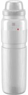 Elite Trinkflasche Fly Tex MTB 950 ml transparente graue Flasche Fahrradflasche