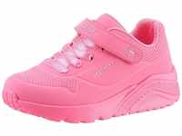 Skechers Kids UNO LITE Slip-On Sneaker mit praktischem Klettverschluss, rosa