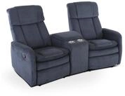 Raburg 2-Sitzer Kinosessel, 2er-Fernsehsessel mit Relaxfunktion, mechanisch,...