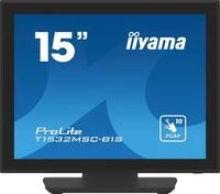 Iiyama 38.0cm (15) T1532MSC-B1S 4:3 M-Touch HDMI+DP TN retail TFT-Monitor (1024...