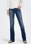 ONLY Bootcut-Jeans ONLBLUSH &ndash; Bootcut-Jeans mit niedriger Leibh&ouml;he und Stretch