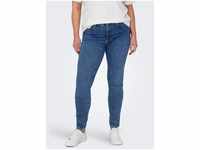 ONLY CARMAKOMA Skinny-fit-Jeans CARPOWER MID SKINNY PUSHUP DNM SOO411, blau