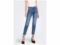 ONLY Skinny-fit-Jeans ONLEMILY STRETCH HW ST AK DNM CRO571NOOS, blau