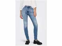 ONLY Skinny-fit-Jeans ONLFOREVER ICON HW SK LAK DNM GEN476NOOS mit Destroyed...