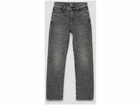 S.Oliver Girl Jeans Relaxed Fit High Rise Straight leg Reg (2138802.94Z6) grey