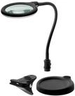 Goobay Lupenlampe 6 W LED-Lupenleuchte mit Klemme & Standfu&szlig;, SMD LED, kaltwei&szlig;,