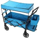 FUXTEC Bollerwagen FX-CT850, Innenraumverl&auml;ngerung, faltbar, gefederte Reifen, 75 kg