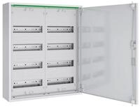ABN Verteilerbox ABN ABNRM204R01 Feldverteiler AP, 2-feldrig 4-reihig, mit...