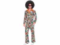 Widmann S.r.l. Kostüm Hippie Anzug 'Vintage' für Herren
