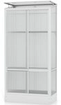 Vitavia Gew&auml;chshaus HKP4mm, BxTxH: 81 x 43 x 165,5 cm, 4 mm Wandst&auml;rke,