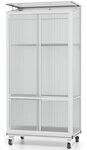 Vitavia Gew&auml;chshaus HKP4mm, BxTxH: 81 x 43 x 168,2 cm, 4 mm Wandst&auml;rke,