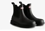 Hunter CHELSEA COMMANDO BOOT Gummistiefel wasserdicht schwarz 36 EU